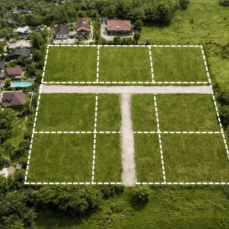 Desmembramento de casas no mesmo terreno