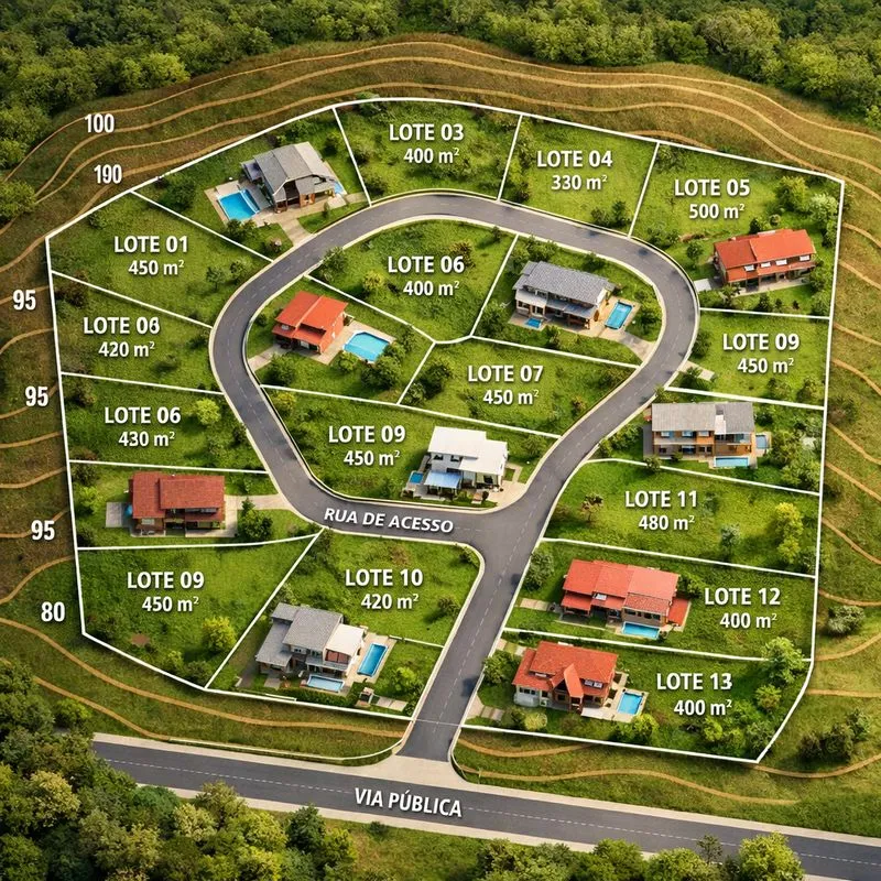 Desmembramento de terreno em Minas Gerais