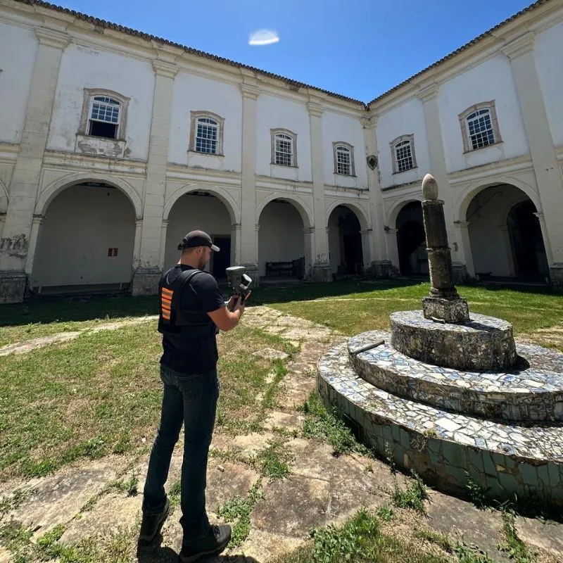 Escaneamento tridimensional a laser em São Paulo