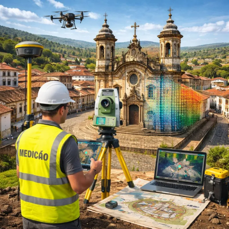 Serviços de levantamento laser 3d em Minas Gerais